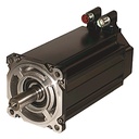 Servo Motor, Döner, Düşük Atalet, IEC, 480V AC, 1024 Sin/Cos, Maksimum 5000 rpm, 3,05 N-M, 1/4 Dönüşlü Dik Açılı Dönebilen DIN Konnektör, Hiperface Tek Dönüşlü Mutlak Enkoder Geri Beslemesi, Fren Yok, 100 mm Cıvata Çemberi Metrik Flanş Montajı, Anahtarsız Şaft, Standart image