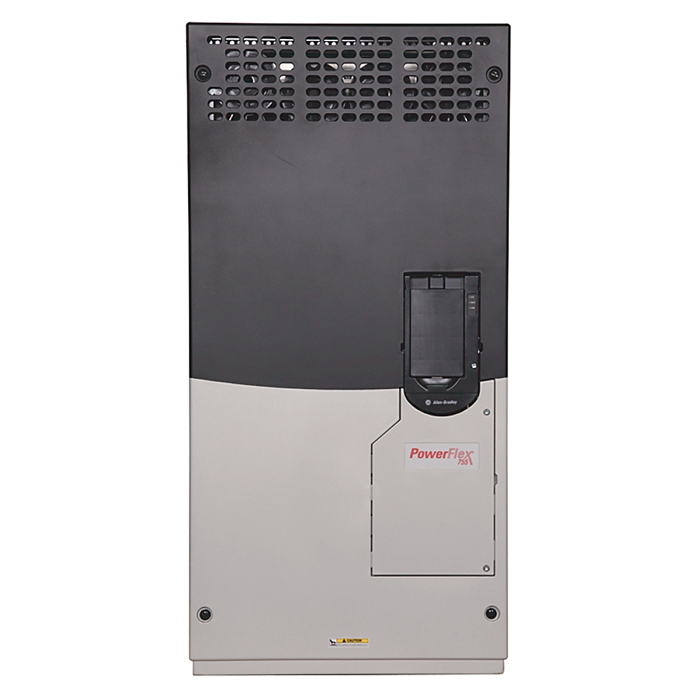 PowerFlex 755 AC Sürücü, Gömülü Ethernet/IP, Standart Koruma, Cebri Hava, Ön Şarjlı DC Giriş, Tip 12 / IP54, 260 Amper, 132kW ND, 110kW HD, 400 VAC, 3 PH, Çerçeve 7, Filtreli, CM jumper takılı (tercih edilir), DB Transistör, Boş (HIM Yok)