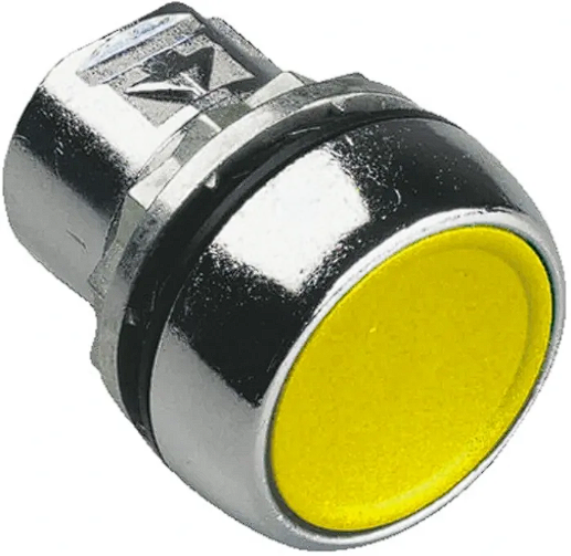 22mm Anlık Basmalı Düğme - Sarı