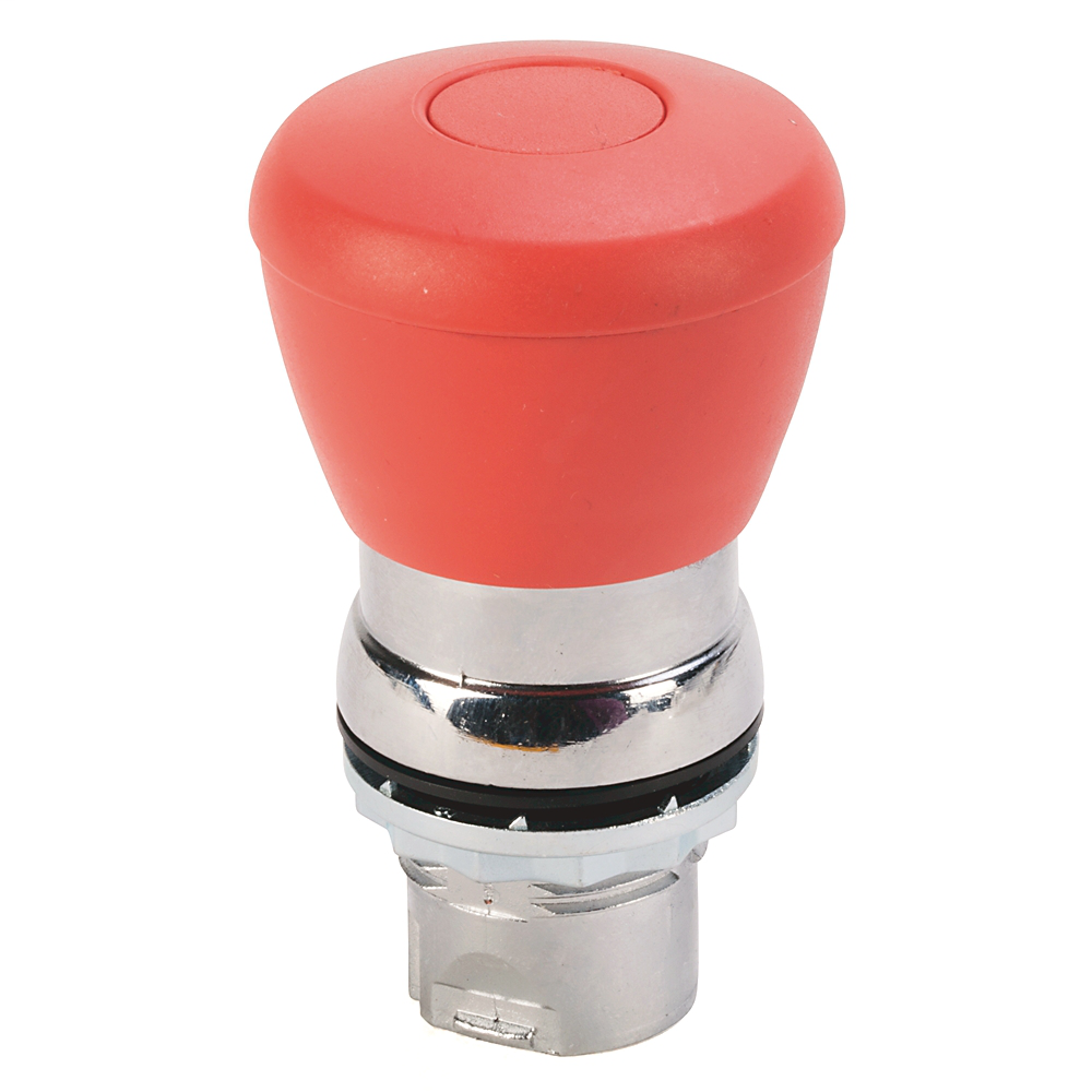 22mm İtmeli Çekmeli Buton 800F PB kırmızı