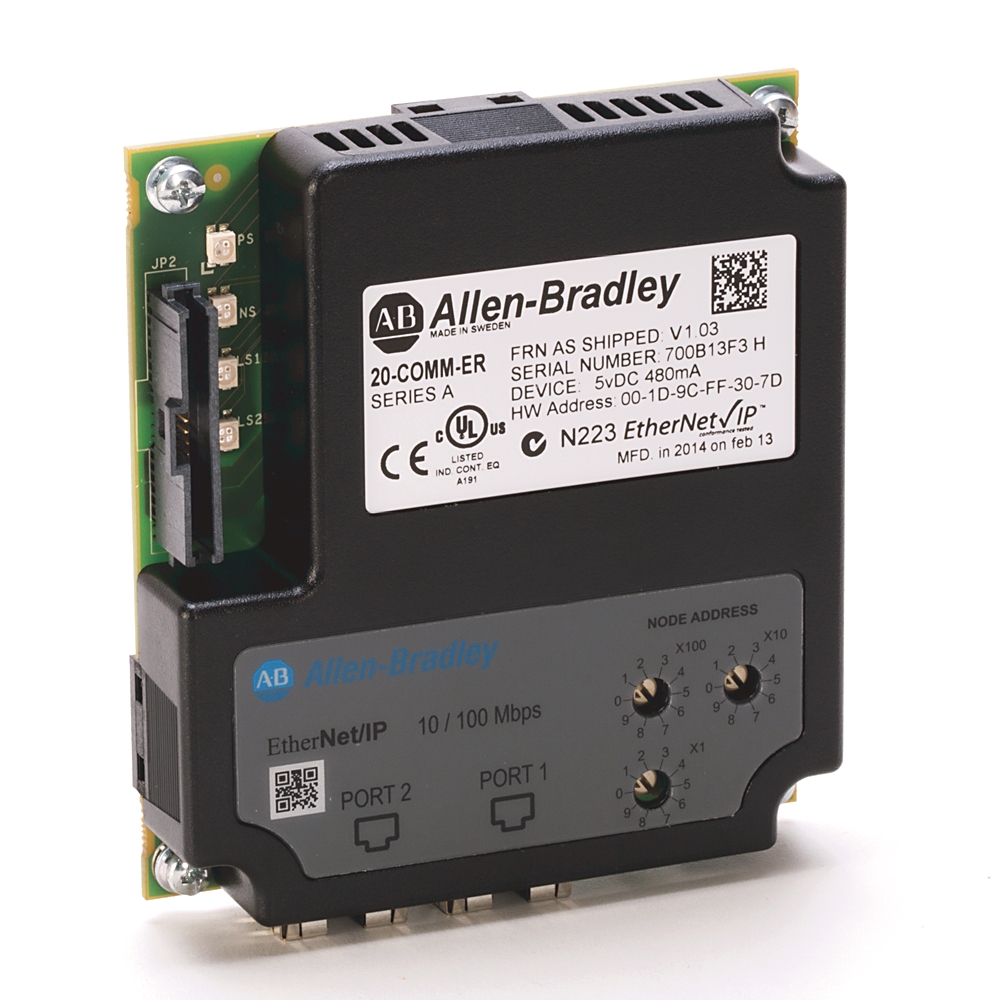Çift portlu EtherNet/IP Adaptörü