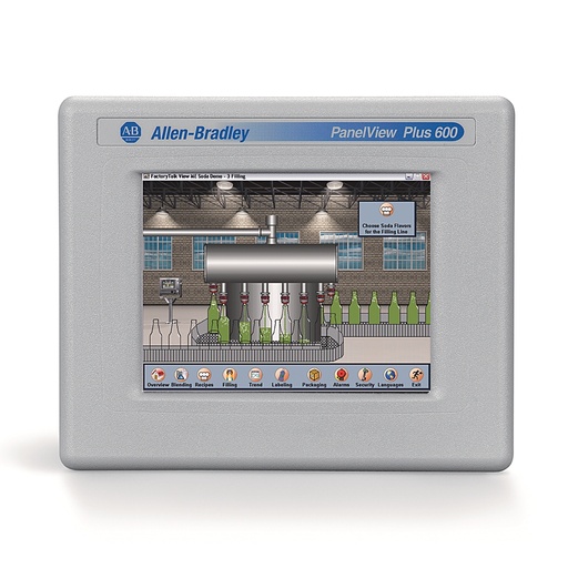 [2711PC-T6M20D8] PanelView Plus 6 600 Dokunmatik Terminal