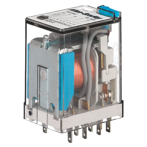 [700-HC24Z24] GP Ice Cube Röle, 24V DC, 4 Değiştirme Kontağı (4PDT) 7A, Gümüş Kontaklar, Ek Seçenek Yok