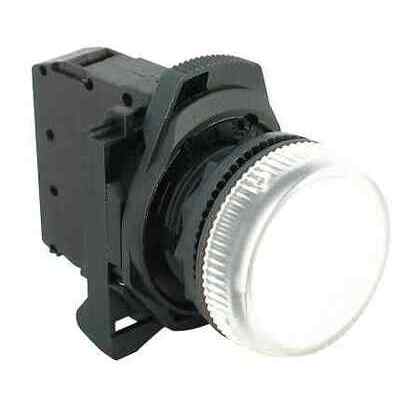 [800FP-P3PN7G] 800F PB, 22mm Pilot Işık, Pilot Işık, Kontak Bloğu Devresi Yok, Kontak Bloğu Devresi Yok, Standart, Yeşil LED, Yeşil, Entegre LED Modülü, Plastik, 240V AC (LED), Kontak Bloğu Yok / Sadece Mandal, Plastik Mandallı Montaj, Vida Yok, Monolitik Voltaj Yok, Monolitik Güç Modülü Yok, Standart Paket