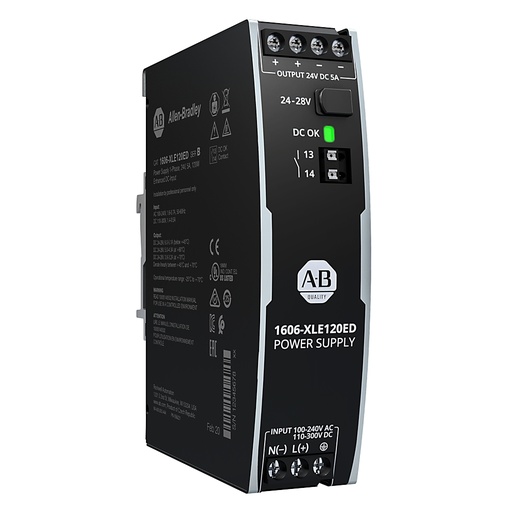 [1606-XLE120E] XLE Güç Kaynağı 120W 24VDC 5A