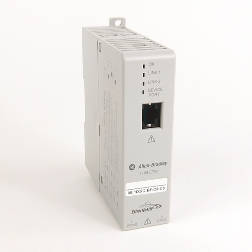 [1783-ETAP1F] 3-PORT ENET/IP TAP - 2 TP/1 FIBER