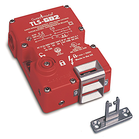 [440G-T27121] Koruma Kilidi Anahtarı, TLS-GD2, Serbest Bırakma Gücü, 24V ACDC, 1 N.C. 1 N.O., 2 N.C. Güvenlik, 1 N.O Aux, 2 N.C. Güvenlik Kontakları, Yapmadan Önce Kes, 1 N.O. Yardımcı Kontak, Aktüatör Yok, Koruma Kilidi Anahtarı, M20 Boru, Plastik