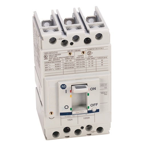 [140G-G2C3-D10] 140G 125A Çerçeve Kalıplı Kasa Ckt-Bkr