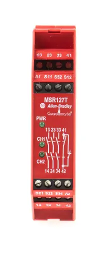 [440R-N23126] 440R Single Function Safety Relays,  1 N.C.,3 N.O.,  , 24V DC , Fixed,Automatic/Manual Reset