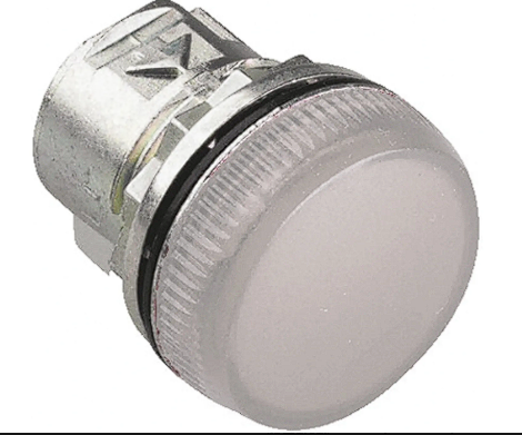 [800FM-P7] 22mm Sinyal Lambası - Beyaz