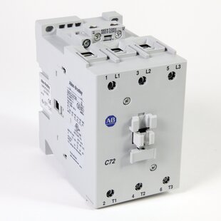 [100-C60KF10] 100-C IEC Kontaktör, 230V 50/60Hz, Vidalı Terminaller, Hat Tarafı, 60A, 1 NO 0 NC Yardımcı Kontak Konfigürasyonu, Tekli Paket