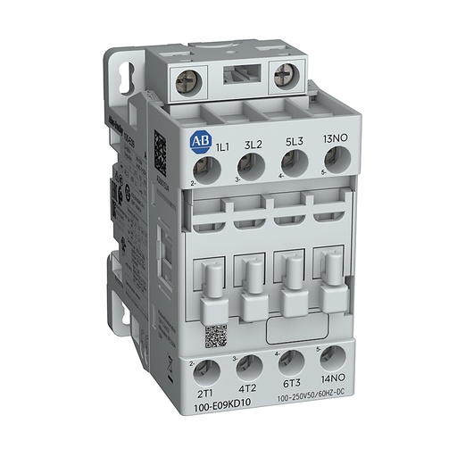 [100-E12EJ10] 100-E MCS-E Kontaktör, 12A, AC3 görev, 24-60V AC 50/60Hz / 20-60V DC Elektronik Bobin (düşük Tüketim), 1 N.O. 0 N.C.