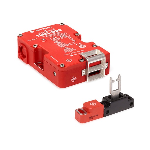 [440G-TZS21UTRH] <p>Guard Kilitleme Anahtarı - 440G TLS-Z GD2: Serbest Bırakma Gücü, Solenoid Voltajı: 24V AC/DC, Solenoid Kontakları: Yok, Kontaklar (Güvenlik ve Aux): 2 x PNP (0,2A maks.), 1 x PNP (0,2A maks.) - Kapı durumu, Aktüatör: Tam Esnek, Boru Girişi: 8-Pin Mikro (M12)</p>